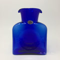 Blenko Glass Cobalt Blue 384 Water Bottle