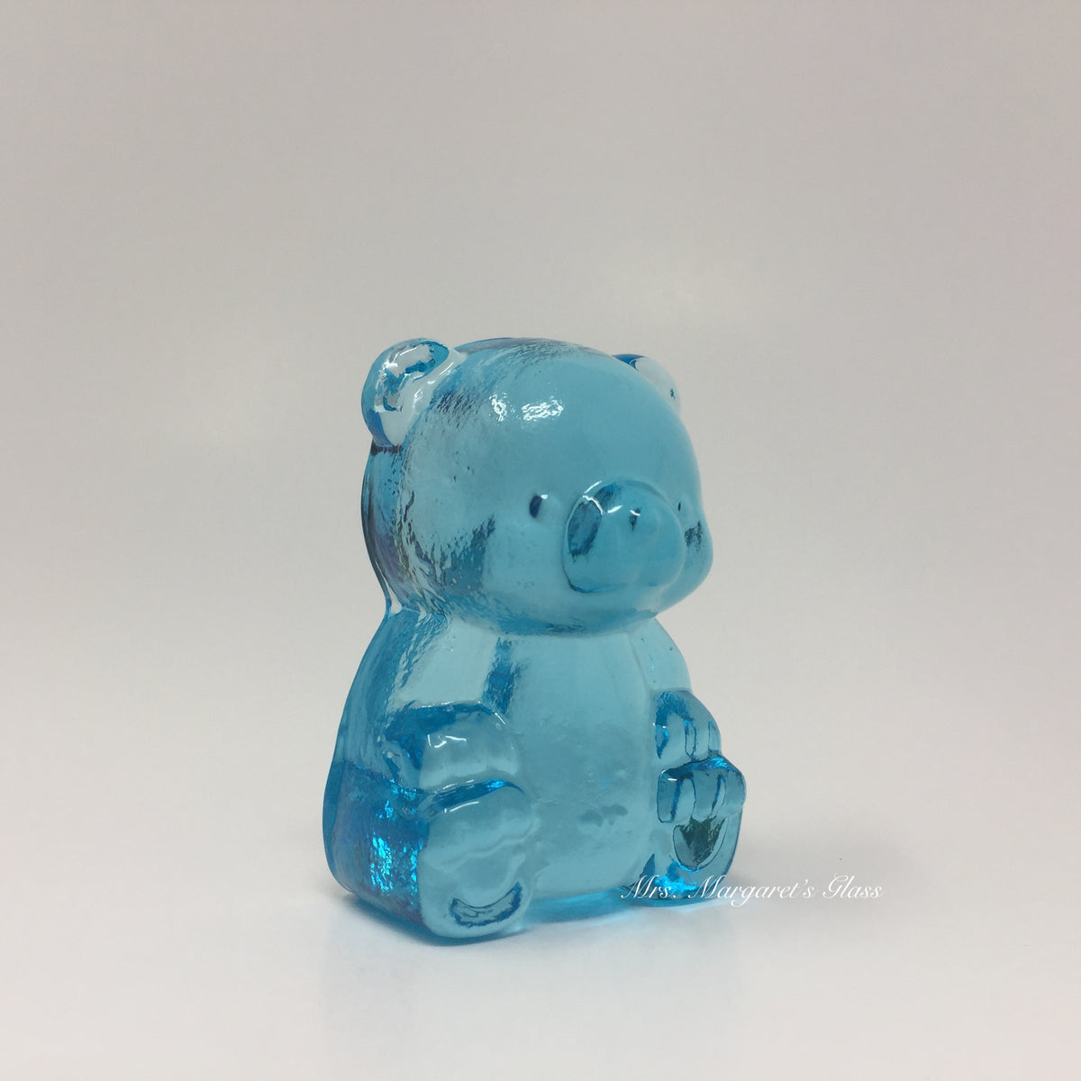 Wilkerson Glass Stardust Blue Gummy Bear Pink UV Glow