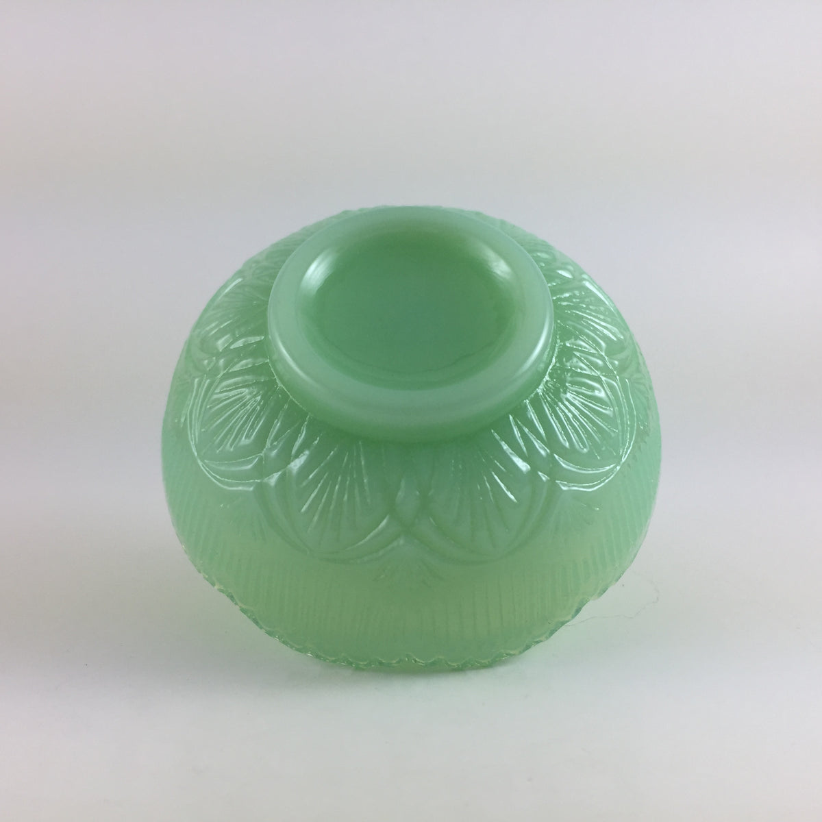 Mosser Glass Jadeite Ring/ Trinket Holder